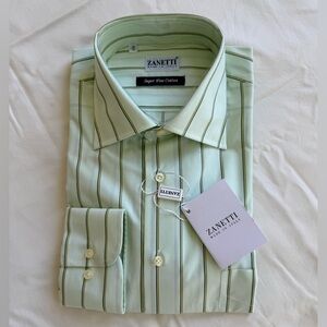 ZANETTI ITALY,👔 Men's Shirt
